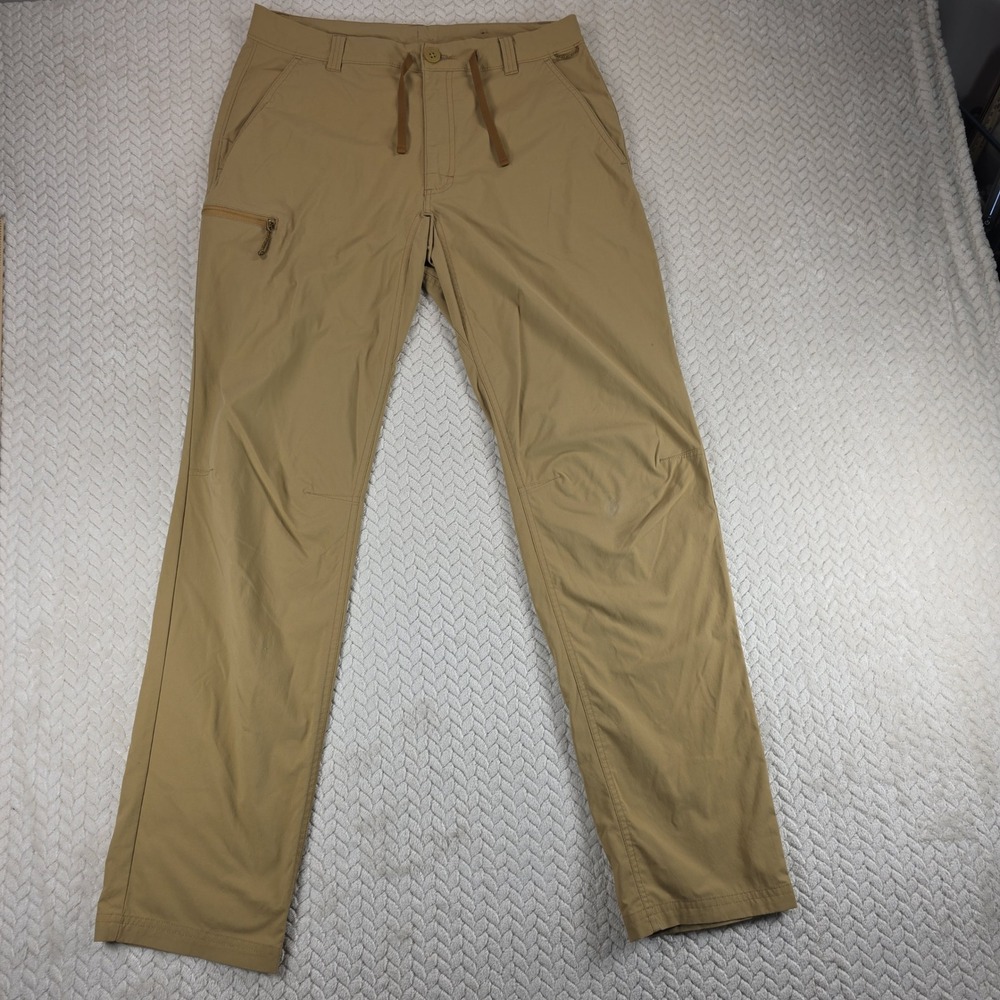 REI Co-op Savanna Trails Pants Mens 32x32 Khaki Tan Hiking Trekking 185218